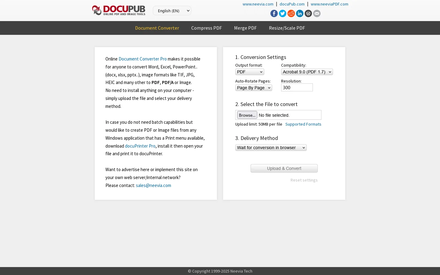 Free Online PDF Converter. Batch Convert Word, Excel, PowerPoint to PDF, PDF/A or Image. 首页截图
