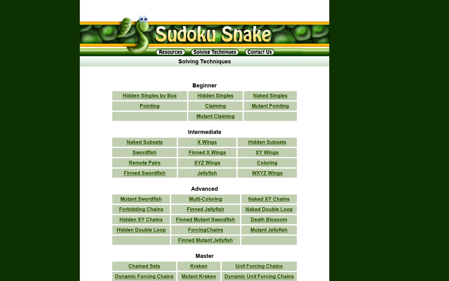 Sudoku Snake 首页截图