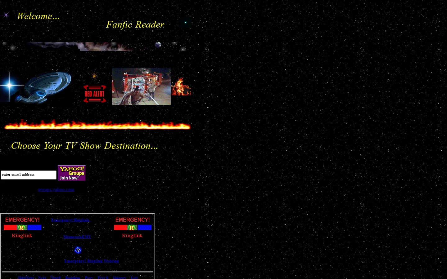 Voyagerliveaction Fanfiction Writing Theaters 首页截图