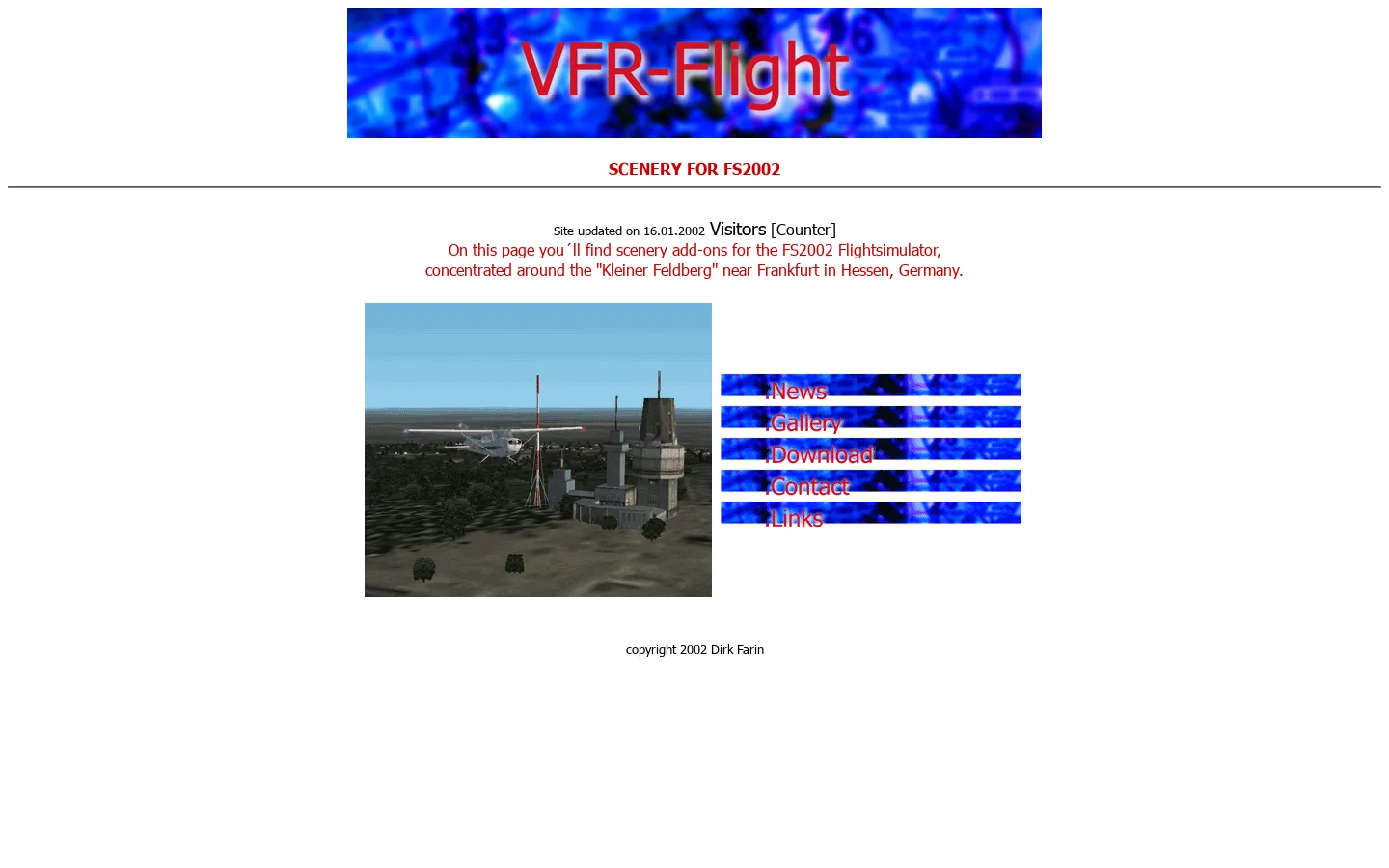 VFRFLIGHT 首页截图