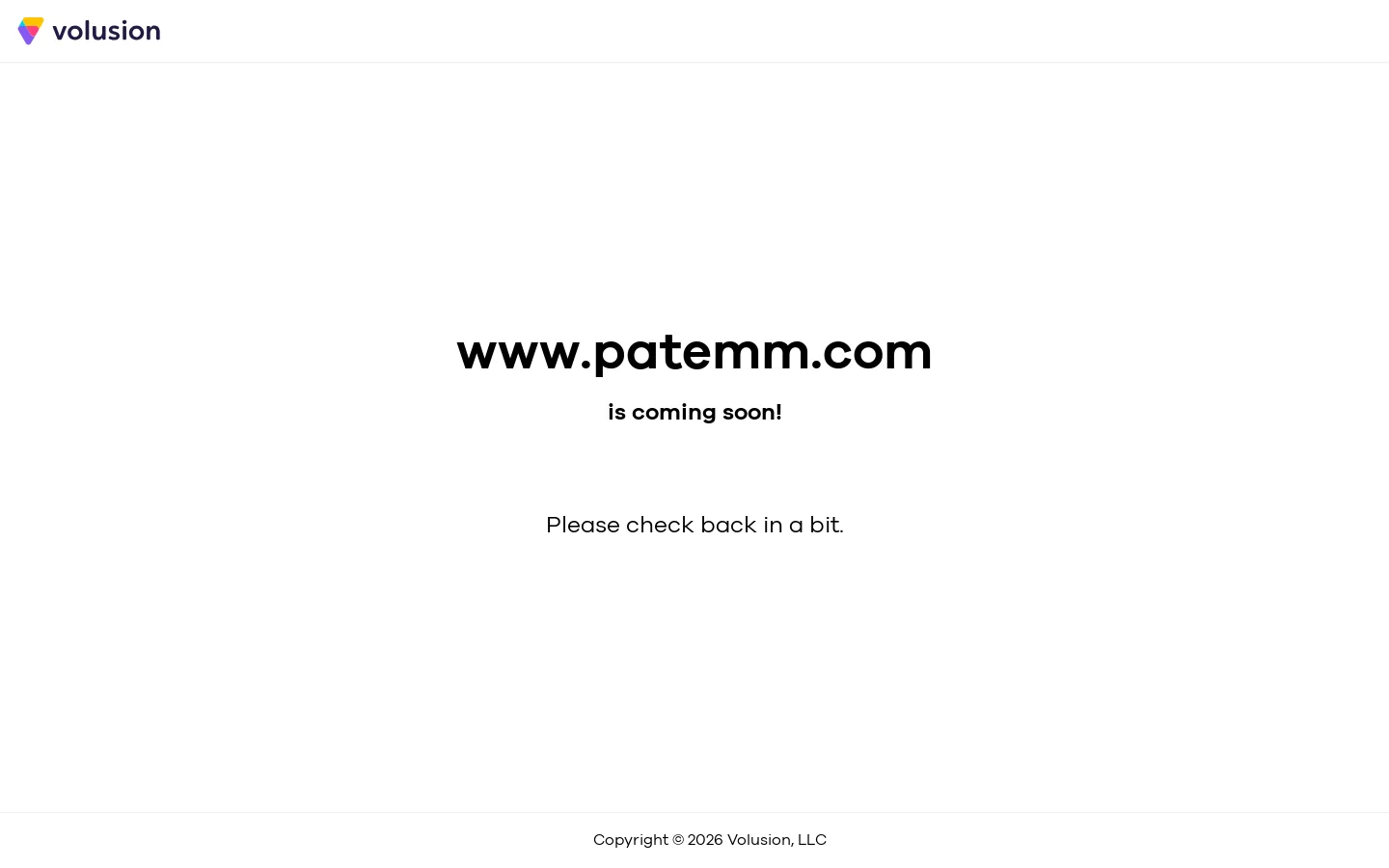 Store is coming soon! 首页截图