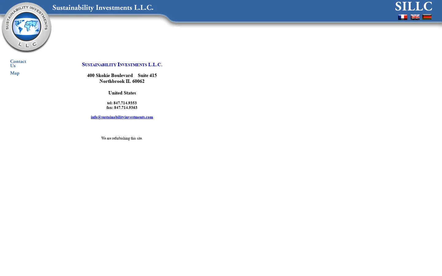 Sustainability Investments L.L.C 首页截图