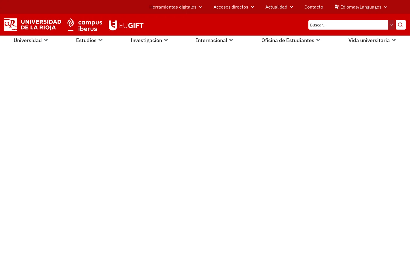 Unirioja 首页截图