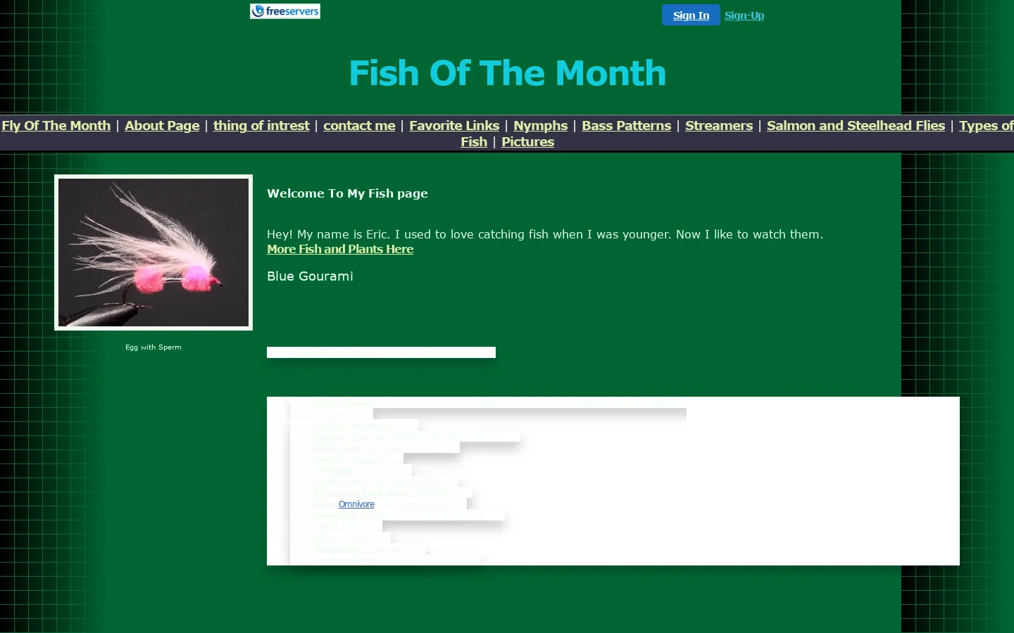 Fly Of The Month 首页截图