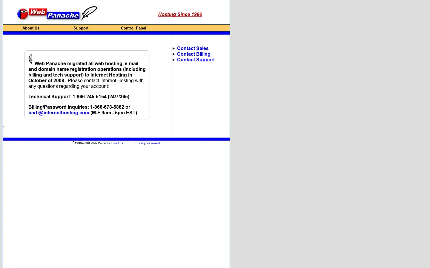 Web Hosting using many tools ColdFusion FrontPage and more 首页截图