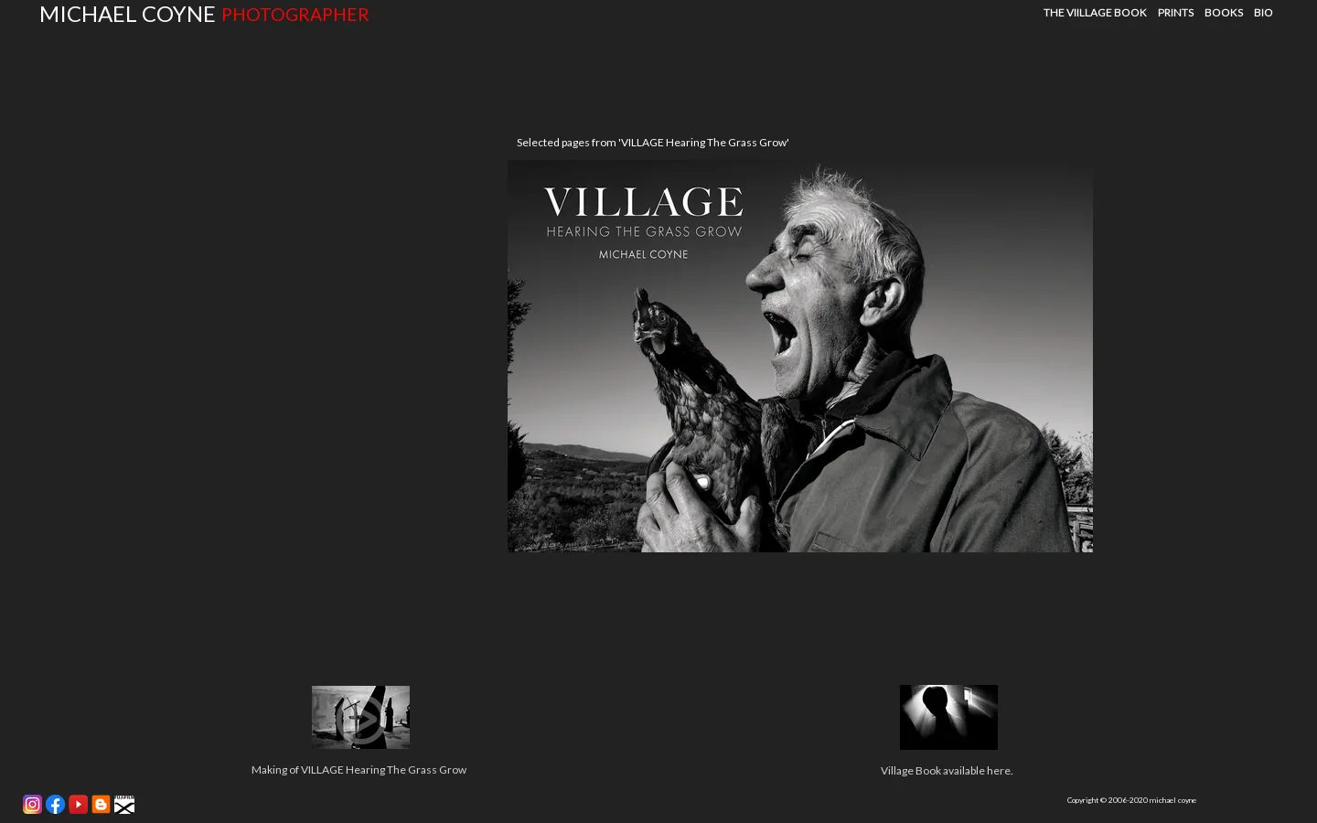 michael coyne documentary photographer and photojournalist 首页截图