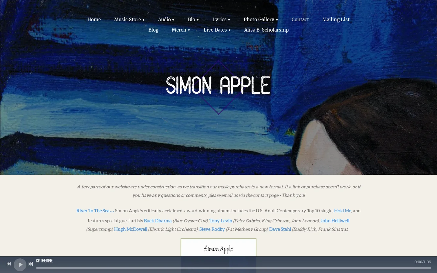simonapple.com 首页截图