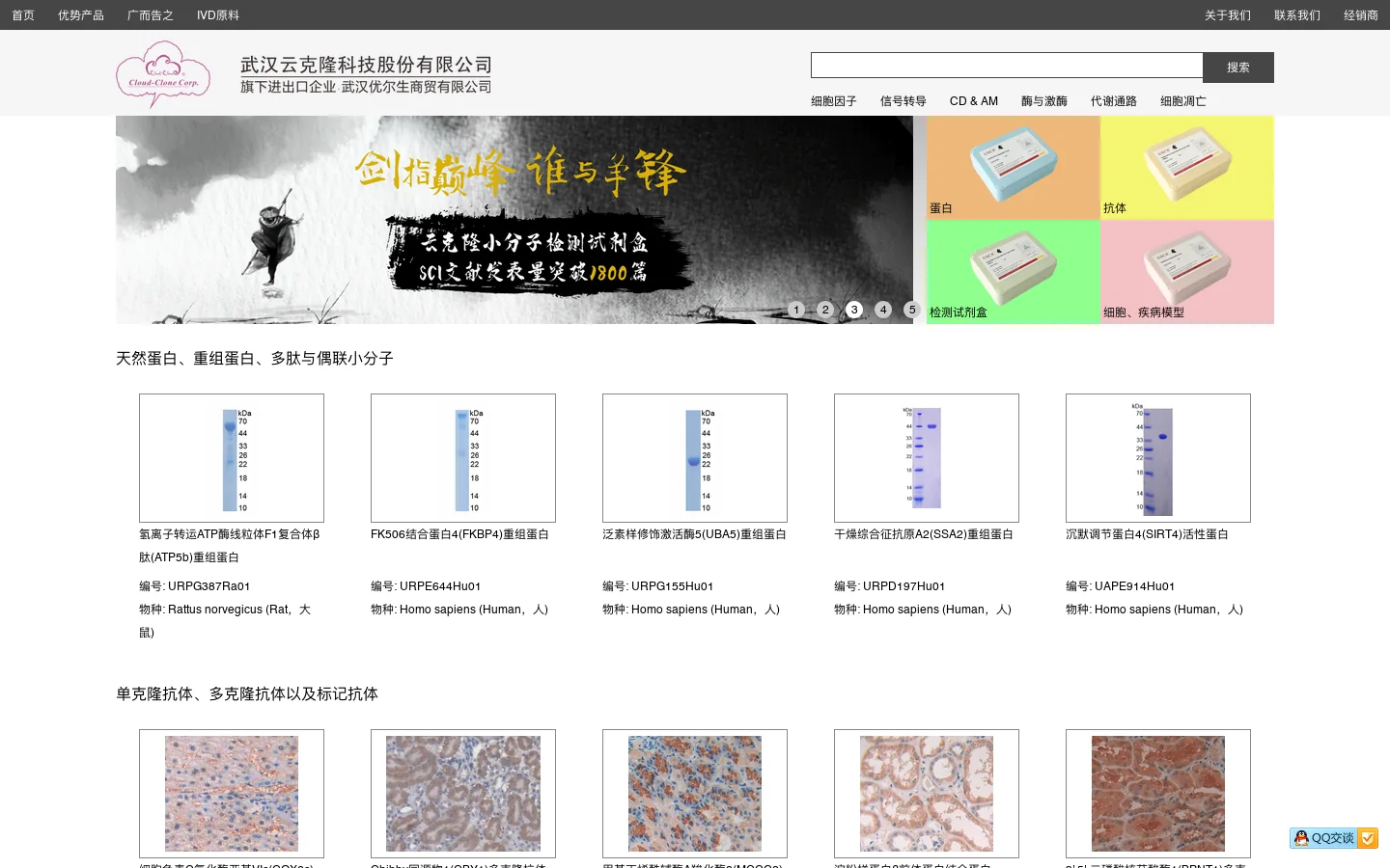 武汉优尔生商贸有限公司 首页截图