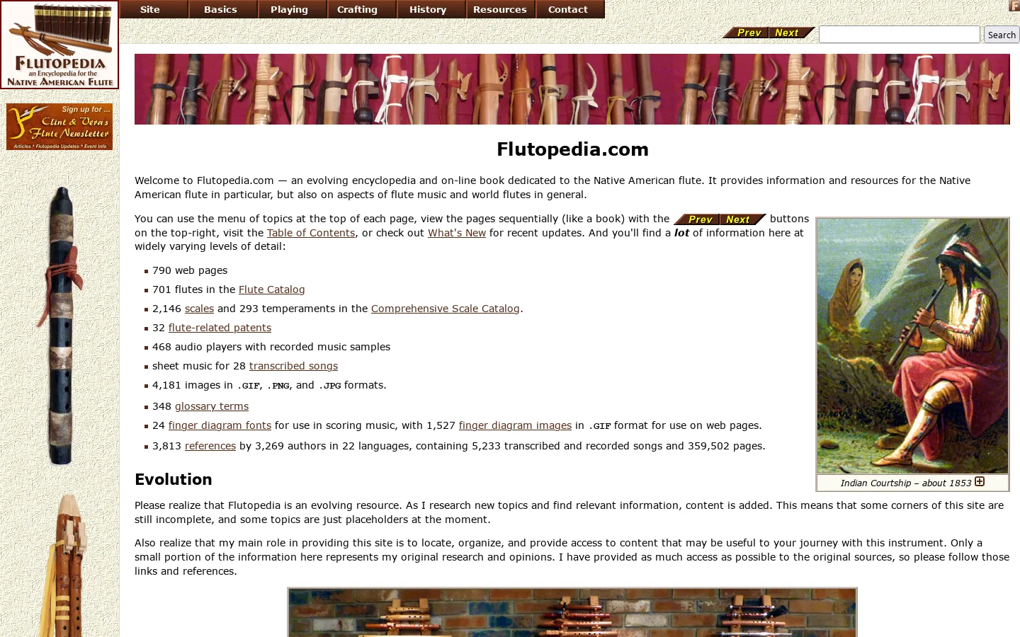 Flutopedia.com 首页截图