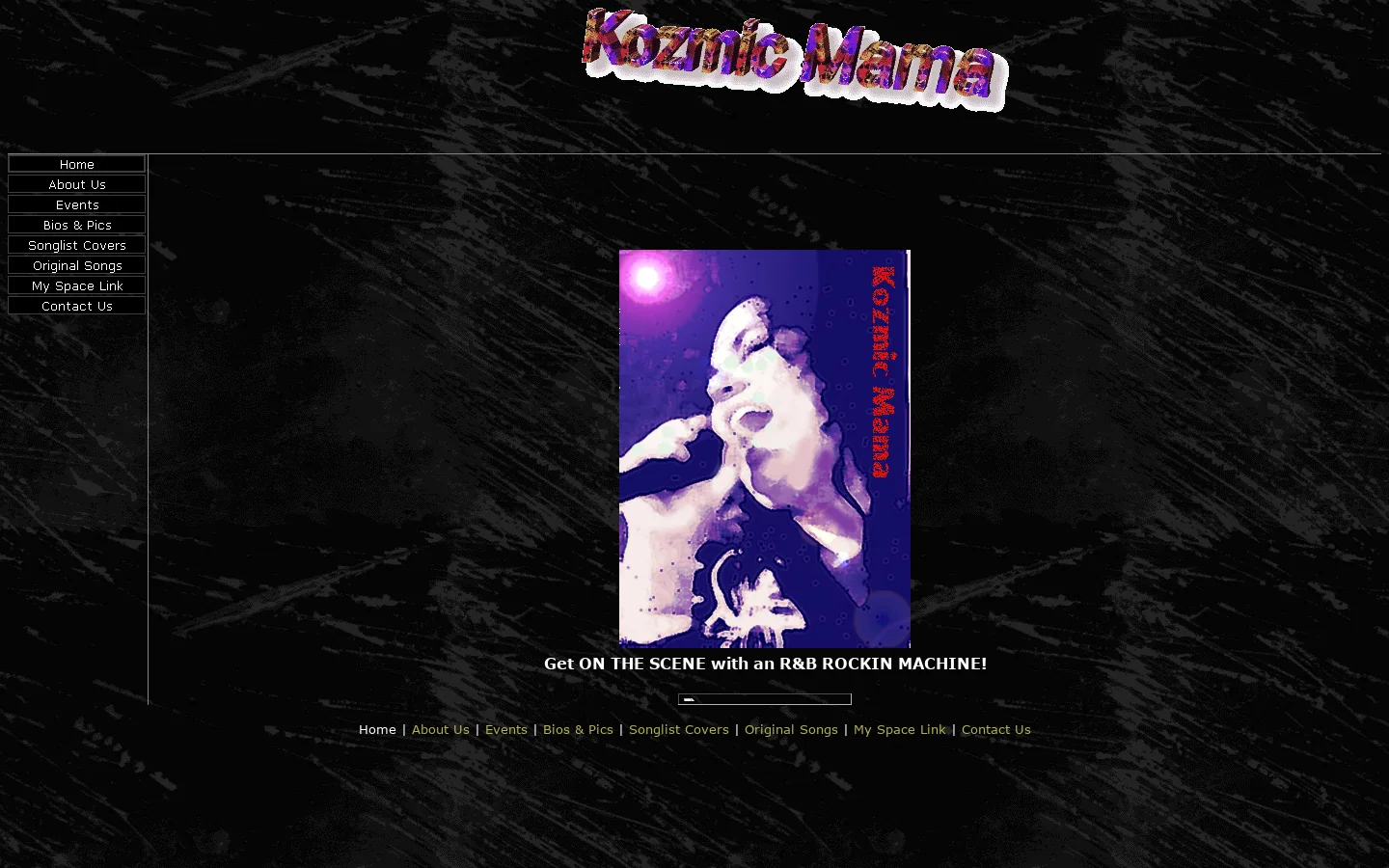 Welcome to Kozmic Mama 首页截图
