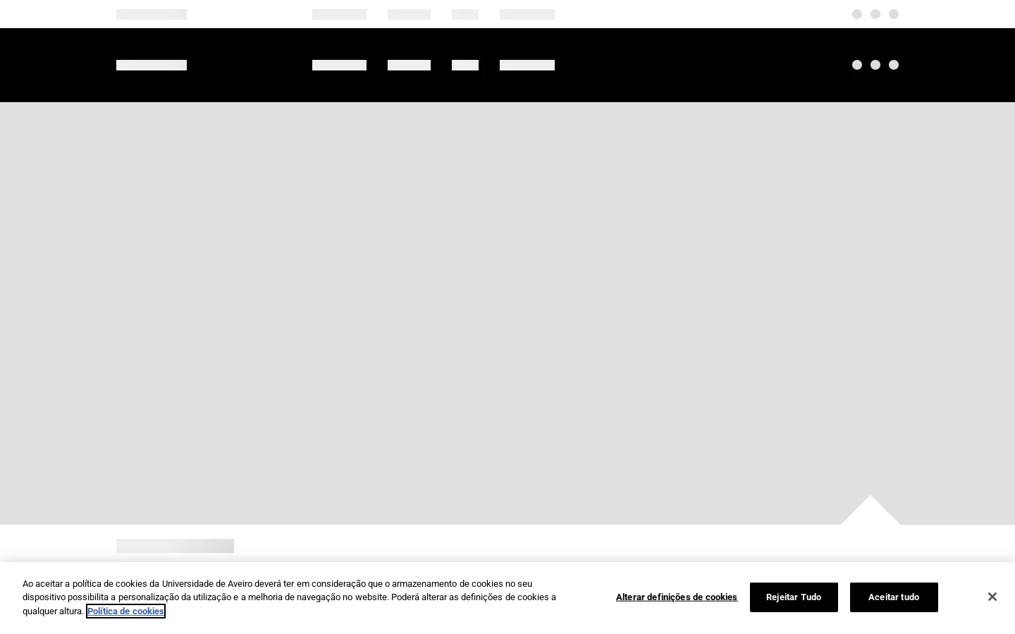 Universidade de Aveiro - Universidade de Aveiro 首页截图