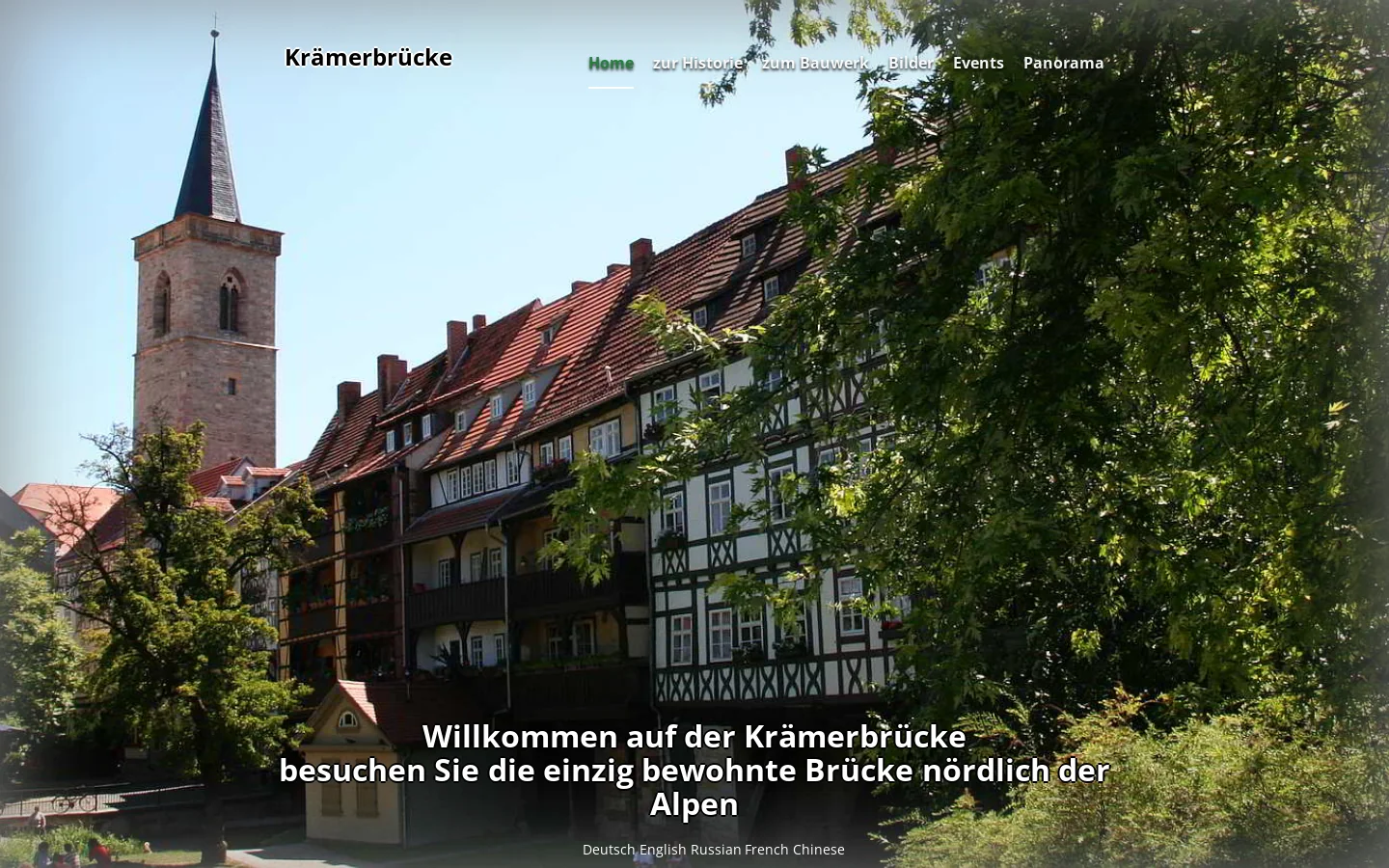Krämerbrücke | Home 首页截图