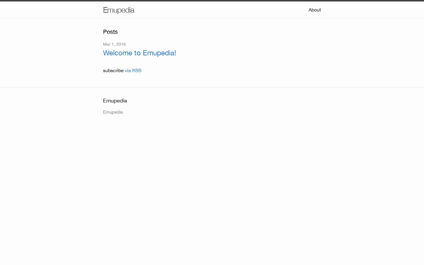 Emupedia 首页截图