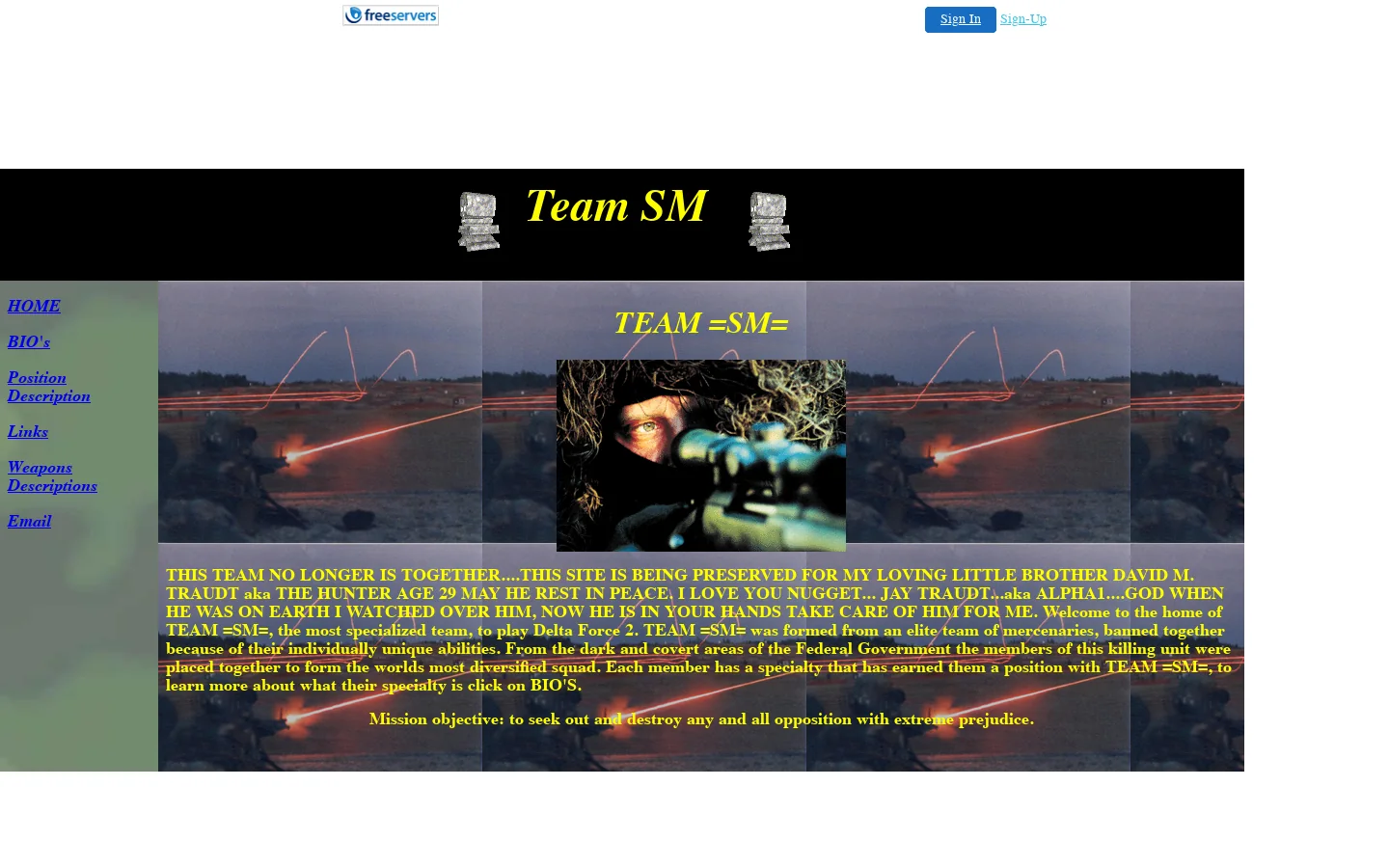 teamsm.freeservers.com 首页截图