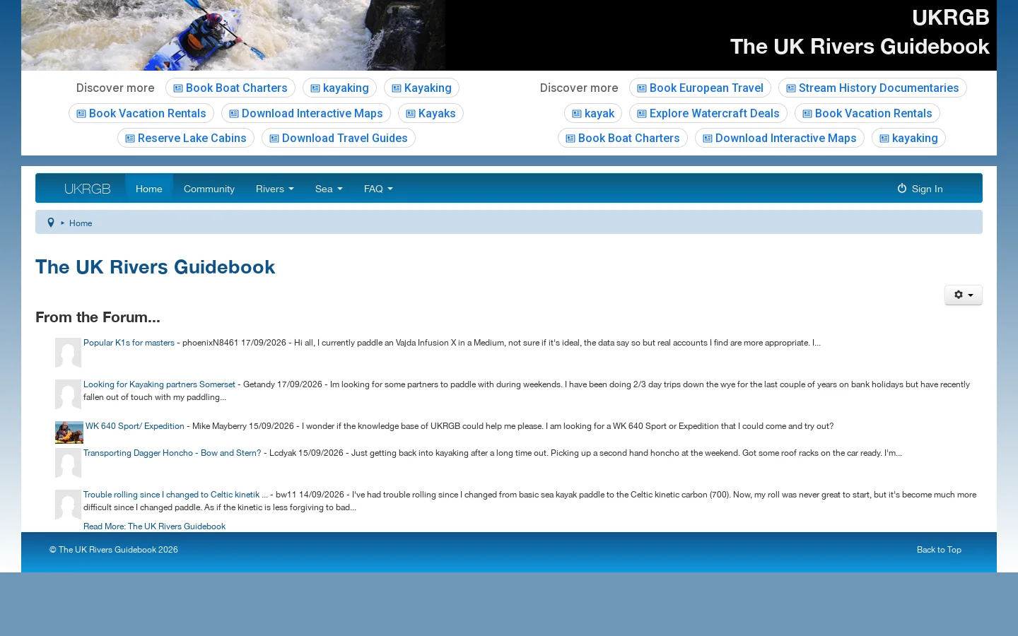 ukriversguidebook.co.uk 首页截图