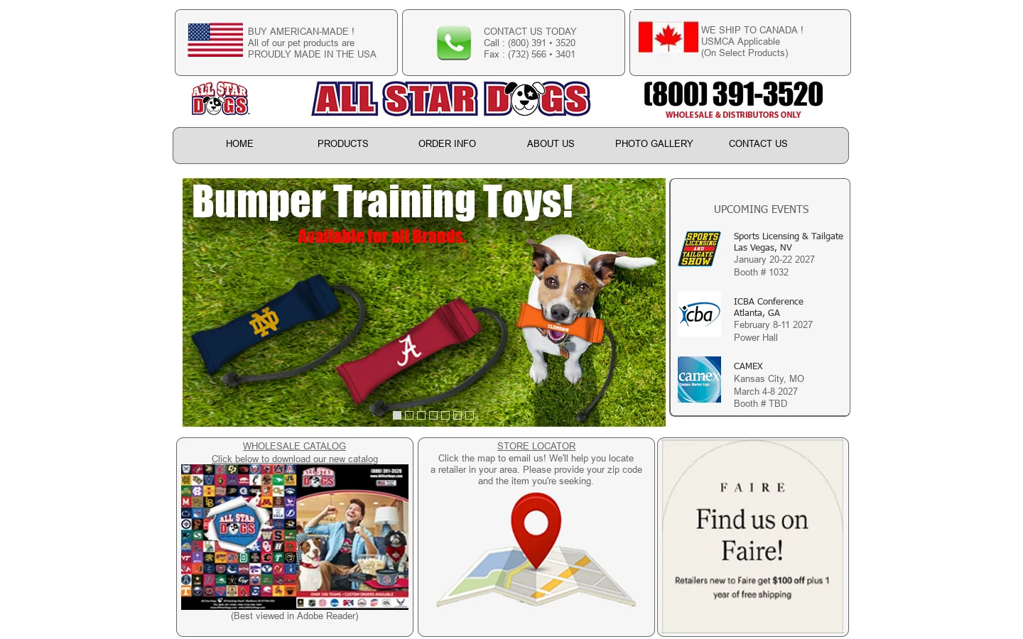 All Star Dogs 首页截图