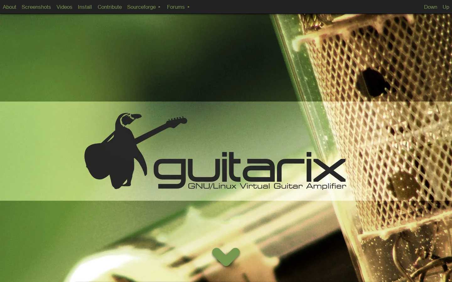 Guitarix 首页截图