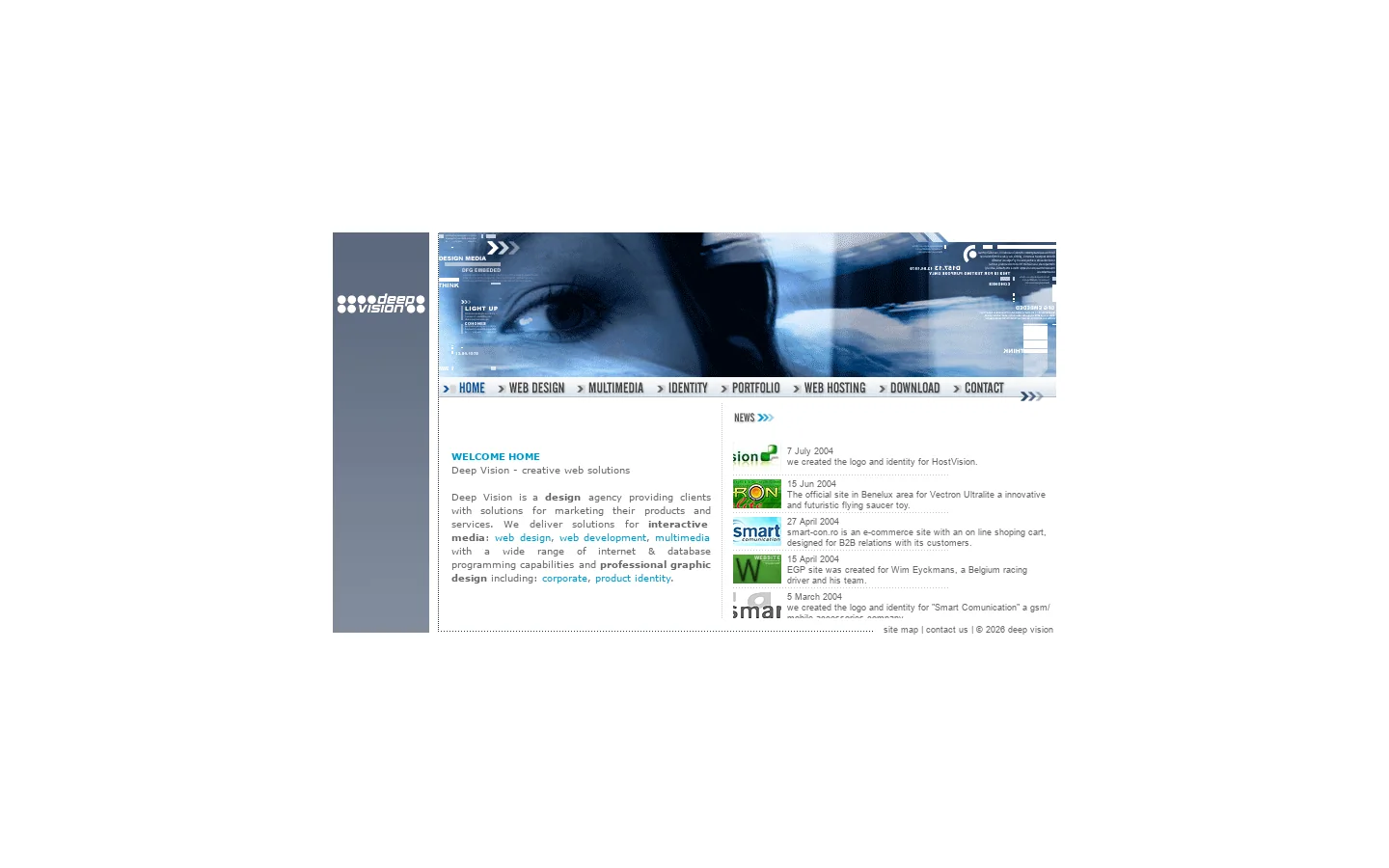 deepvision 首页截图