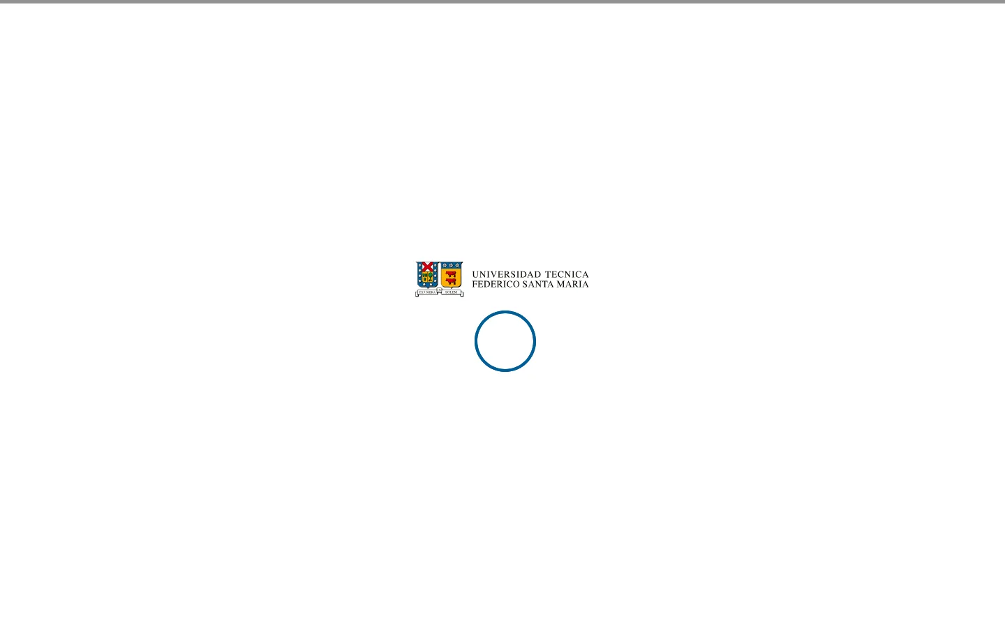 Inicio - Universidad Técnica Federico Santa María 首页截图