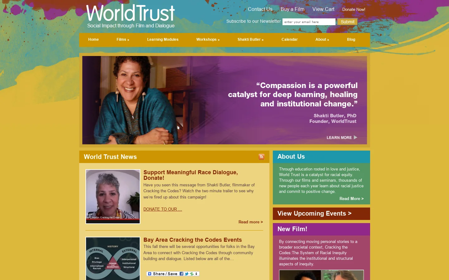 World Trust 首页截图