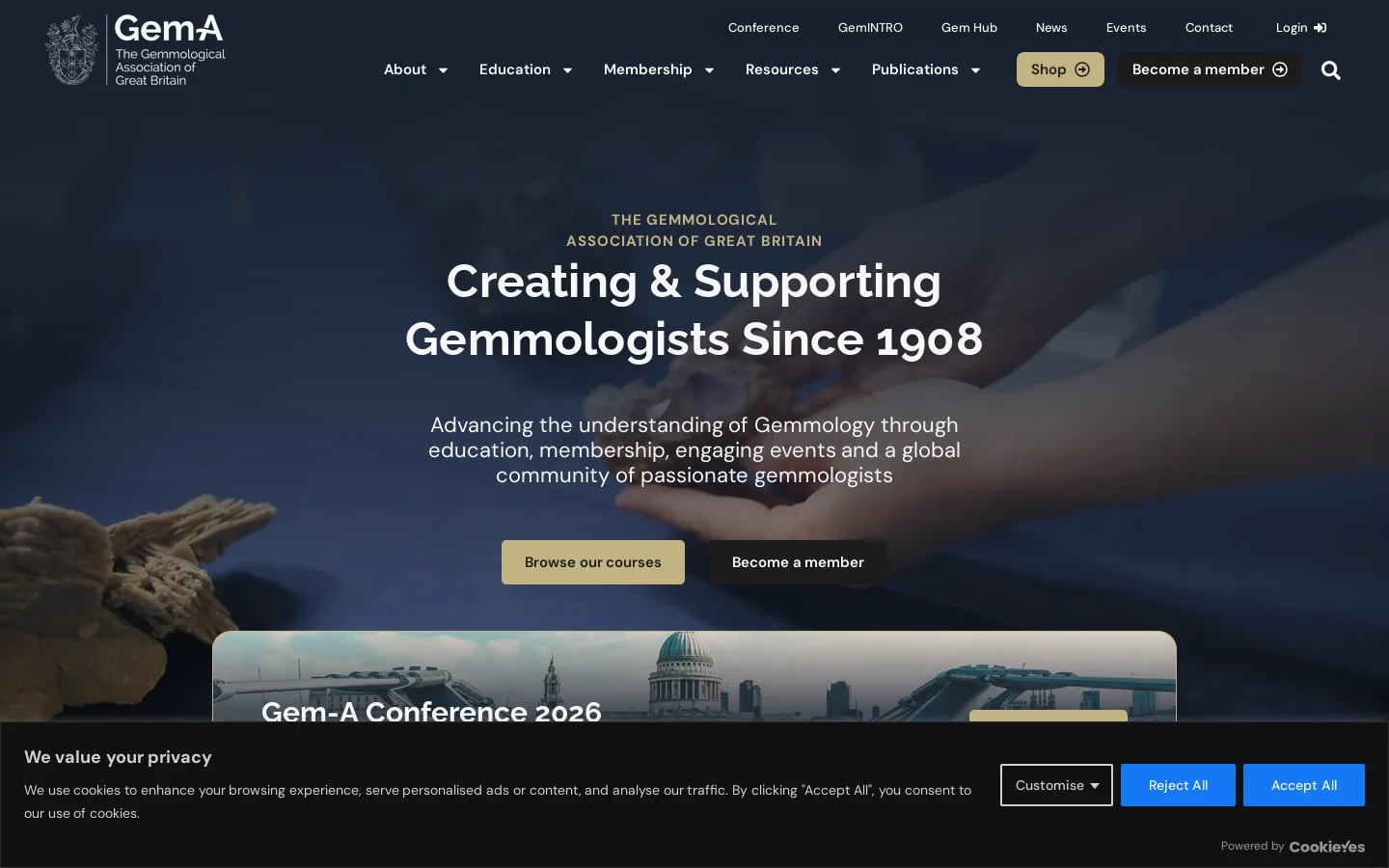 gem-a.com 首页截图
