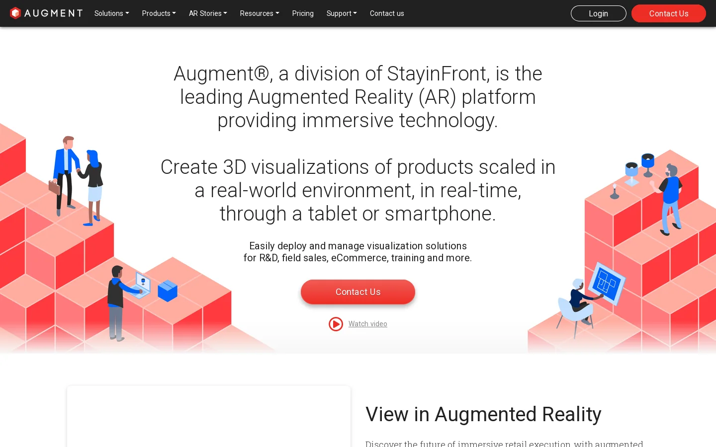 Augment 首页截图