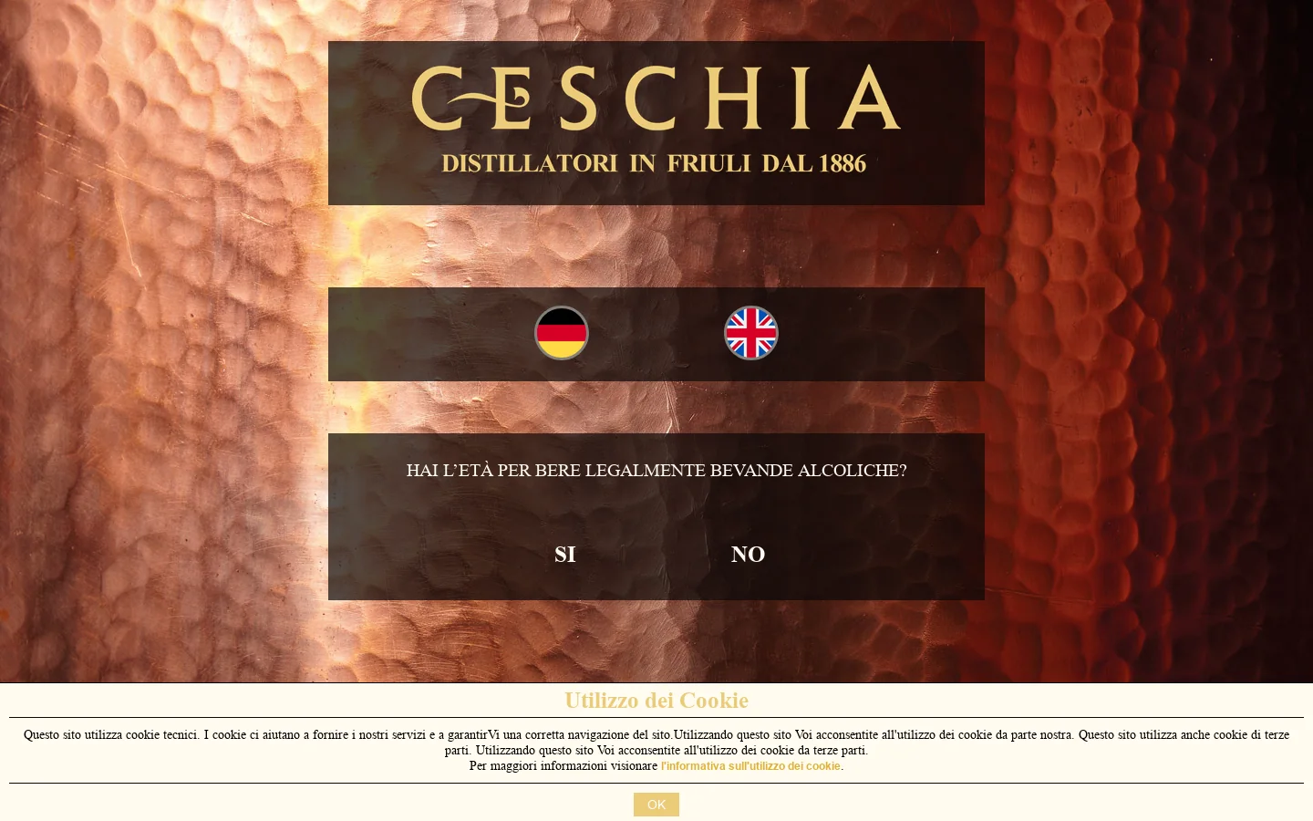 Grappe Ceschia 首页截图