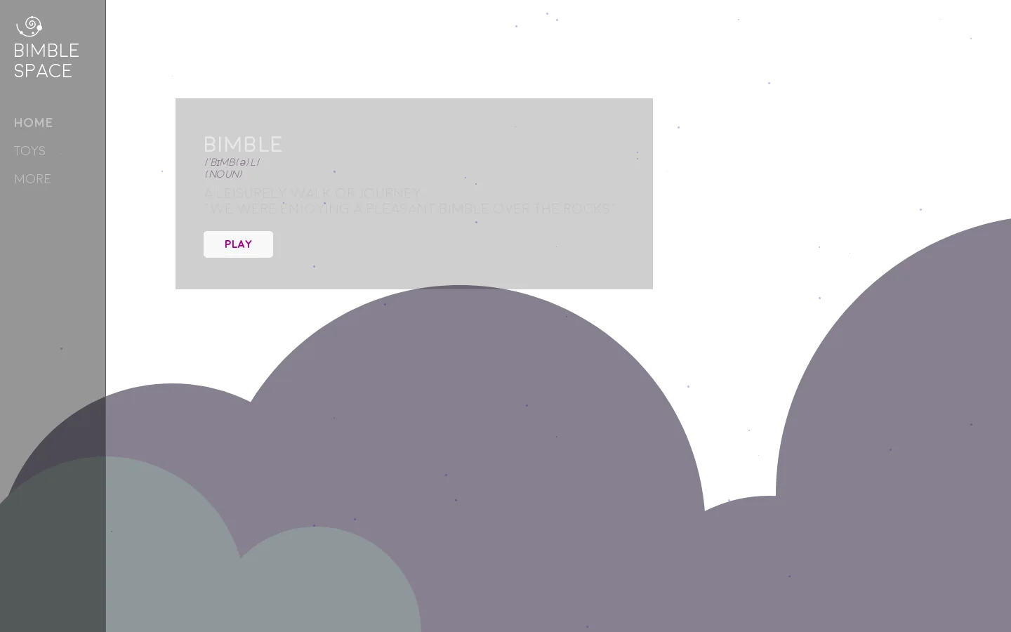 Bimble Space - Home 首页截图