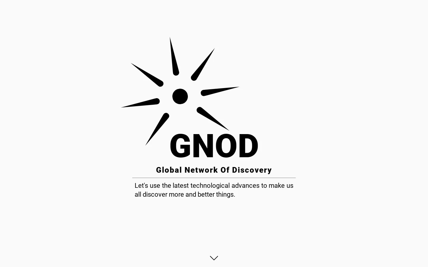 Gnod 首页截图