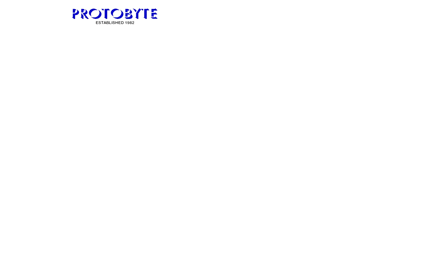 PROTOBYTE INC 首页截图