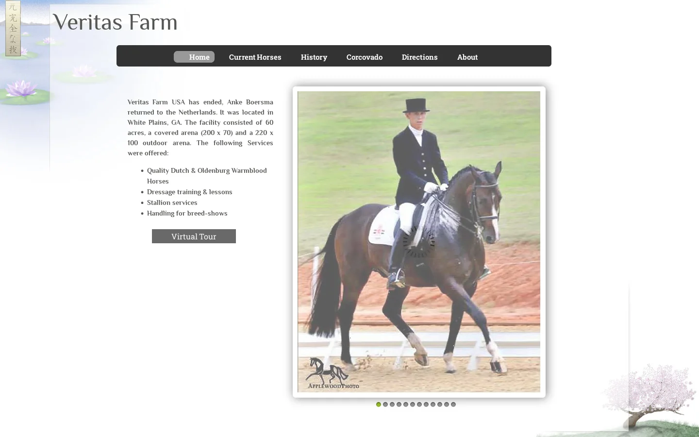 Veritas Farm 首页截图