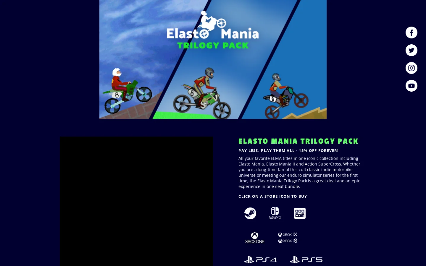 Elasto Mania 首页截图