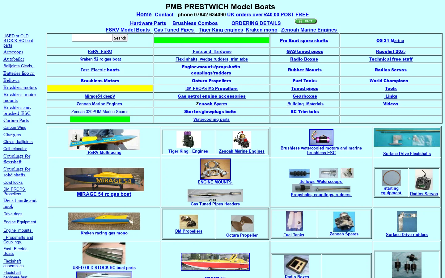 Model power boats - rc gas model boats, brushless model boats 首页截图