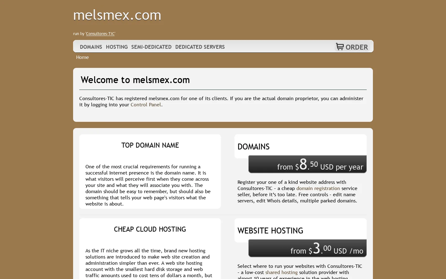 melsmex.com 首页截图