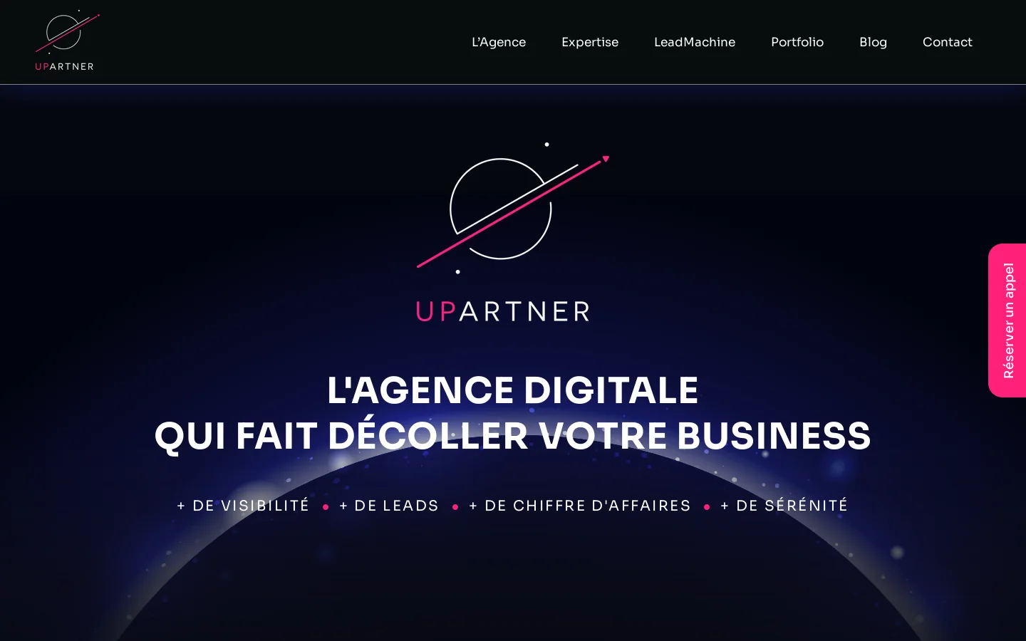 UPARTNER 首页截图