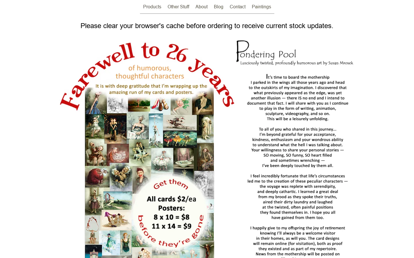 Pondering Pool 首页截图