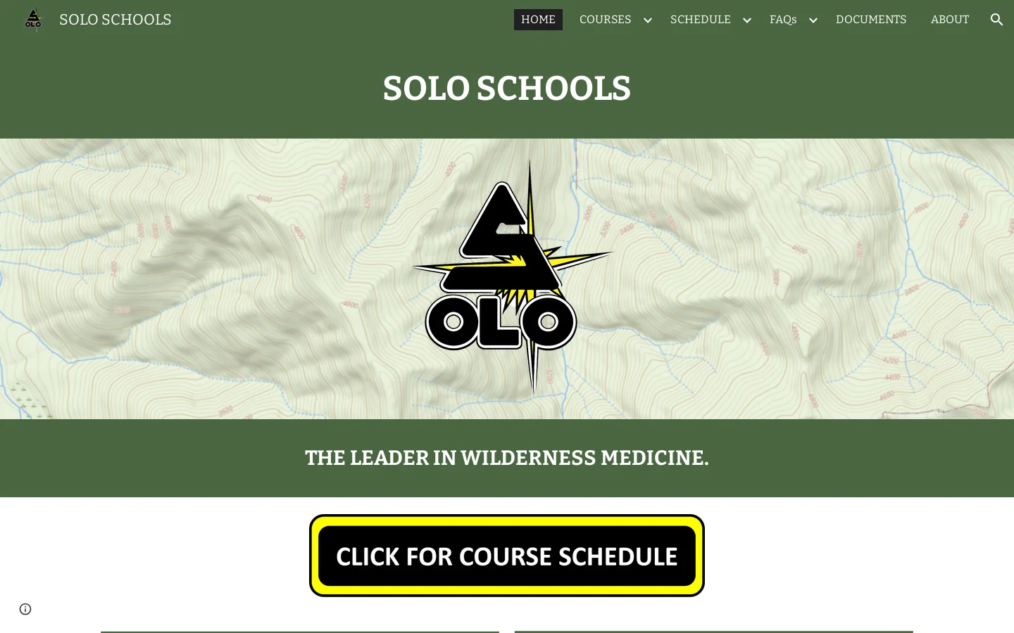 SOLO SCHOOLS 首页截图