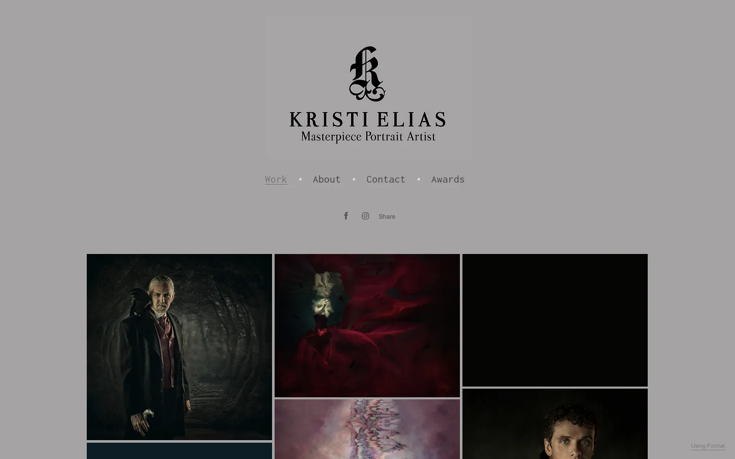 Work - Professional Editorial Photographer Kristi Sutton Elias Portfolio 首页截图