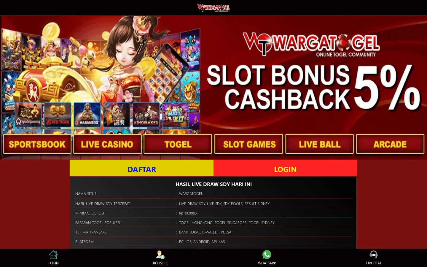 Live Draw Sdy - Live Sdy Pools - Result Sdy - Sdy Hari Ini 首页截图