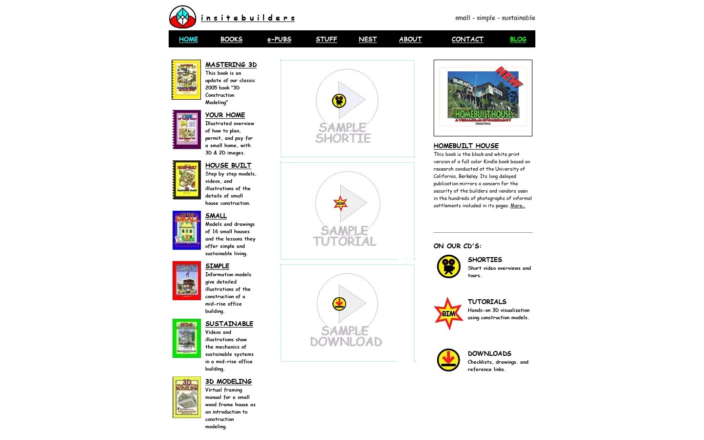 Insitebuilders 首页截图