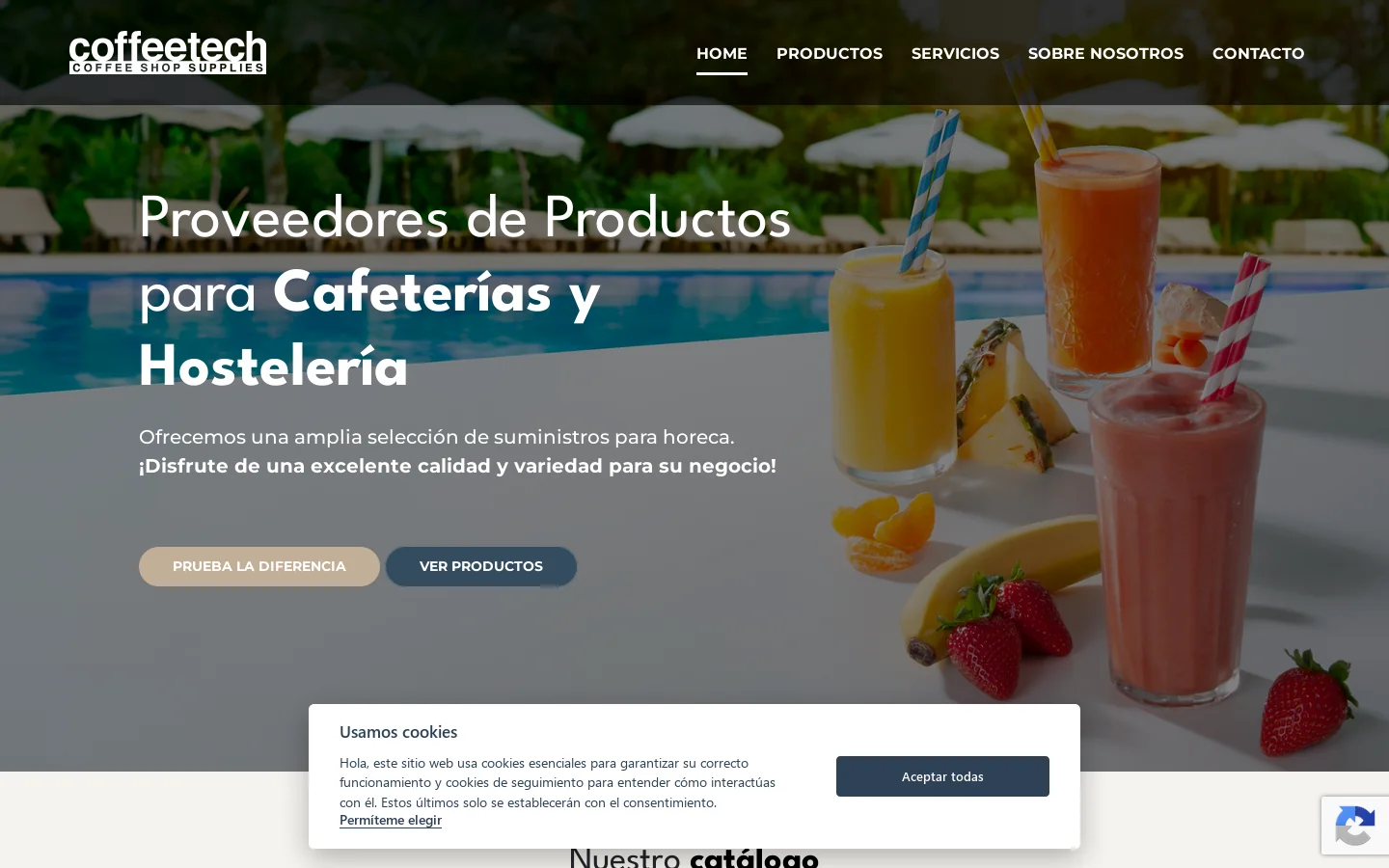 Coffeetech 首页截图