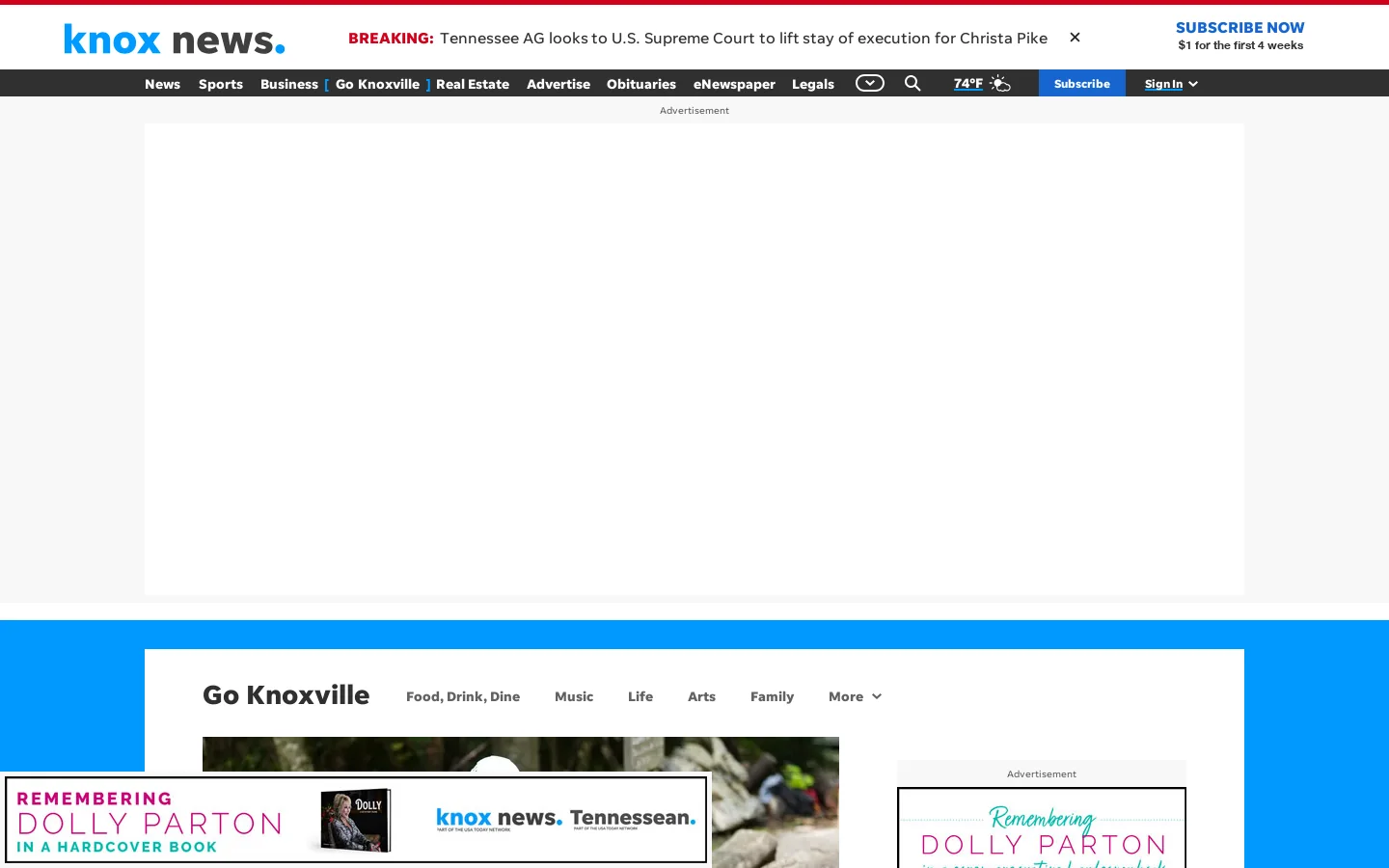 knoxville.com 首页截图