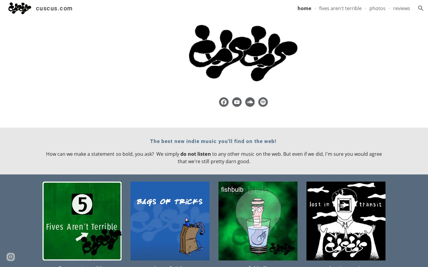 cuscus.com 首页截图