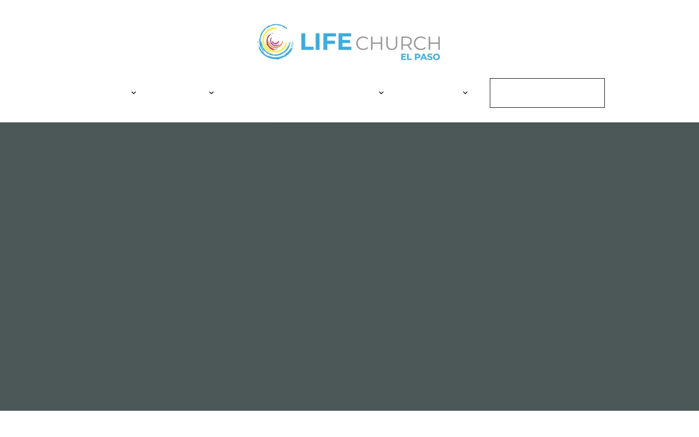 LIFEchurch El Paso 首页截图