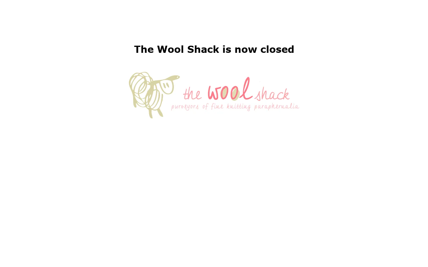 The Wool Shack 首页截图