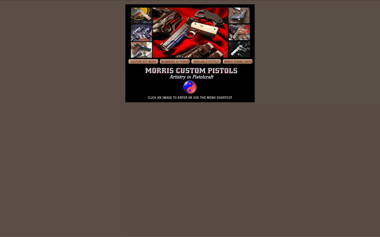 Morris Custom Pistols Artistry in Pistolcraft 首页截图