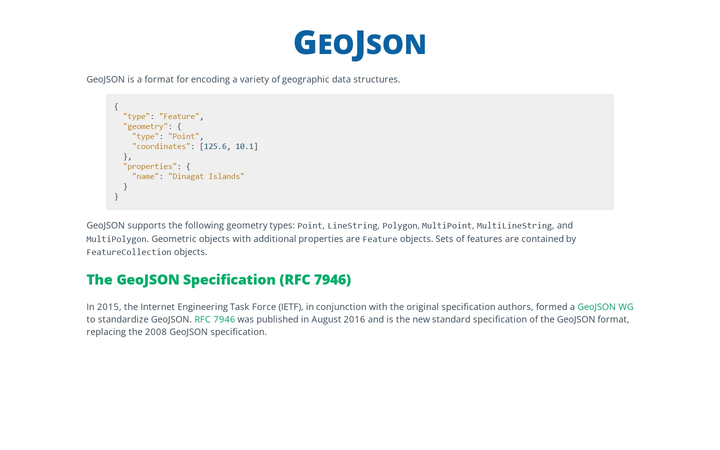 GeoJSON 首页截图