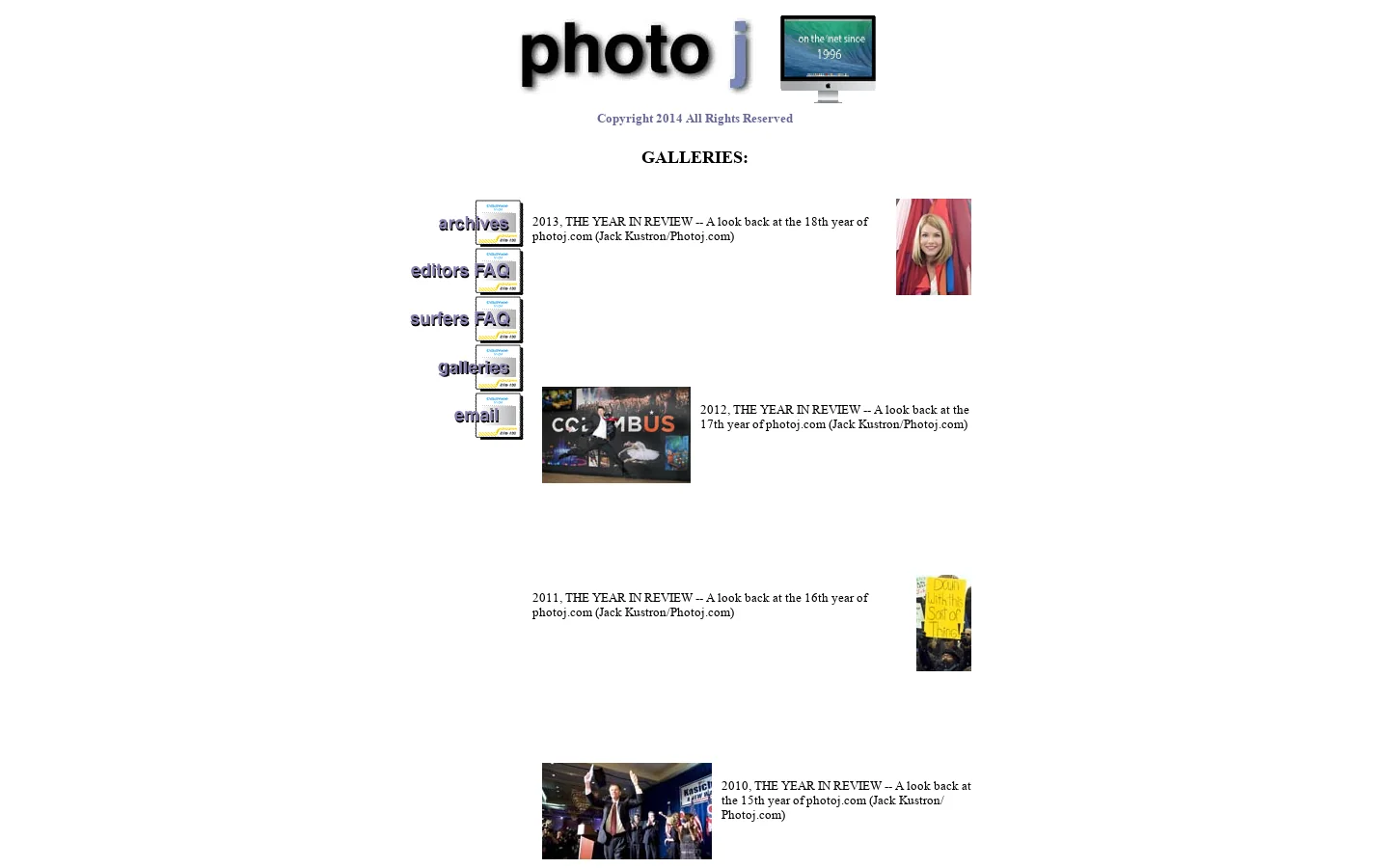 photoj 首页截图