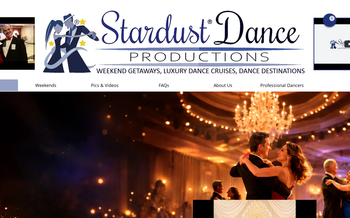 Experience the Magic of Ballroom Dancing at Stardust Dance Productions 首页截图