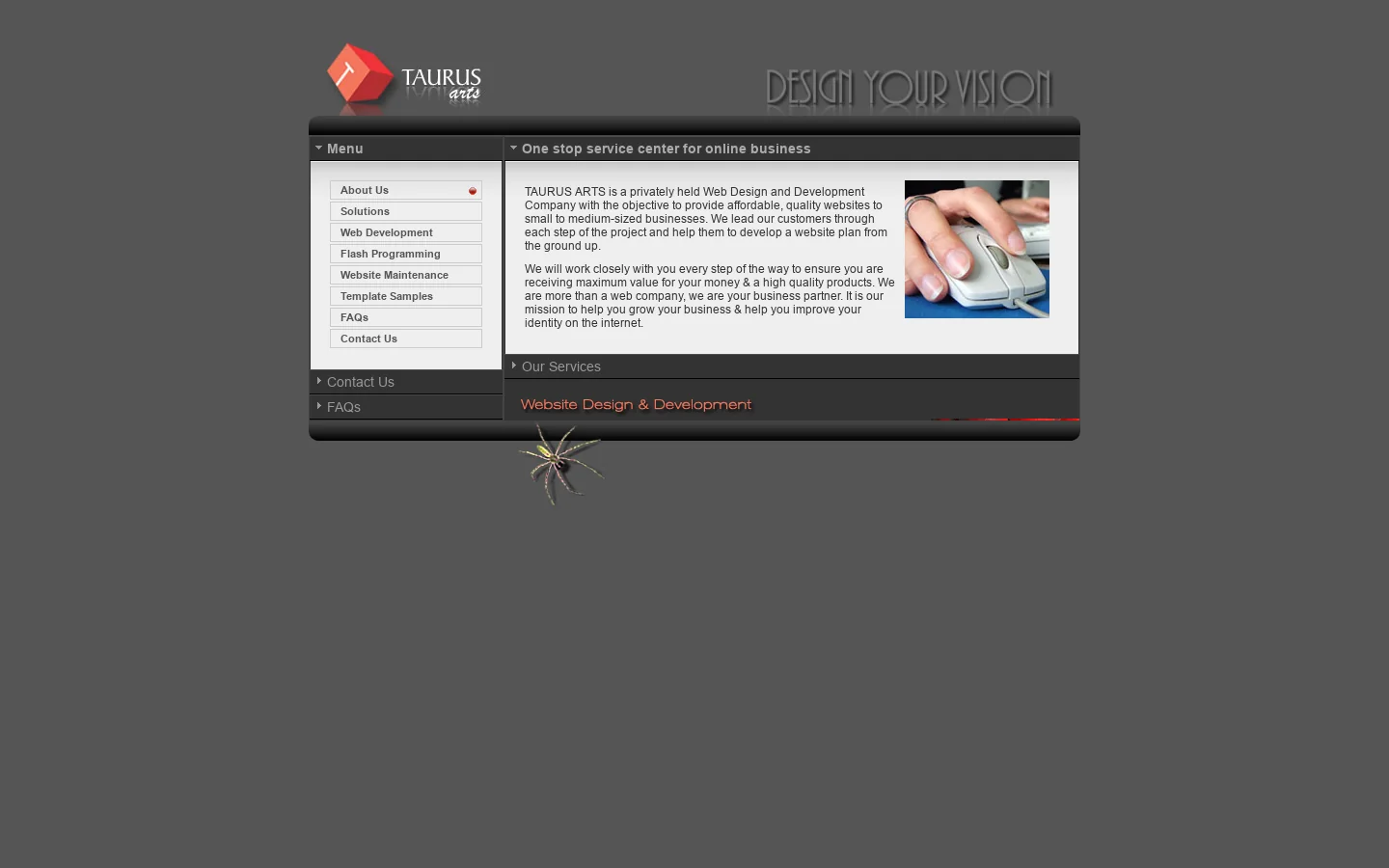 One stop service center for online business 首页截图